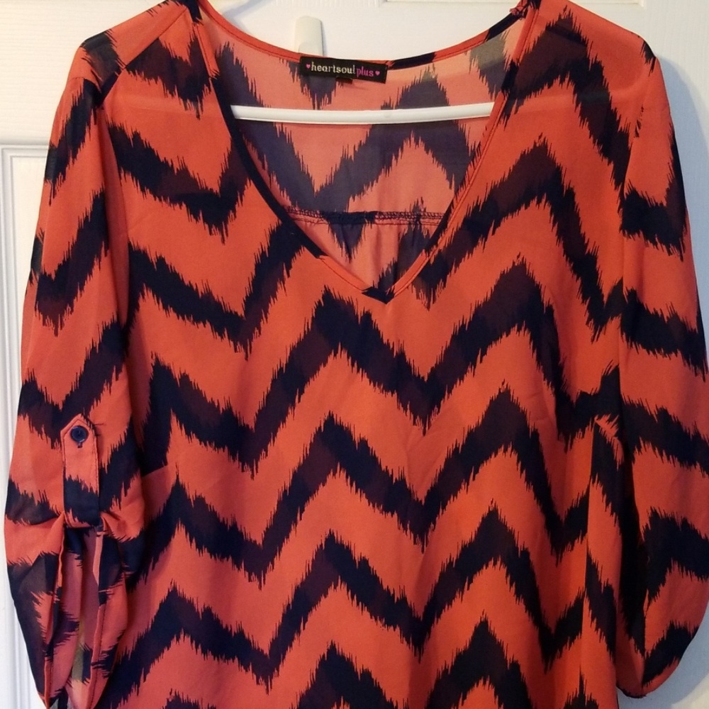 Sheer blouse